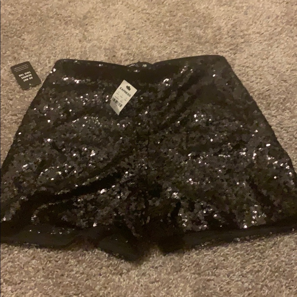 Express sequin shorts- 8